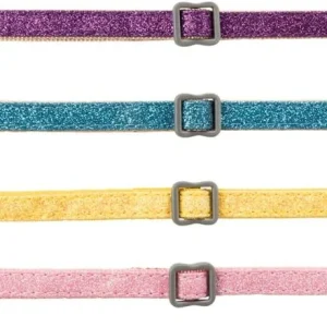 Katthalsband Glitter & Hjärta