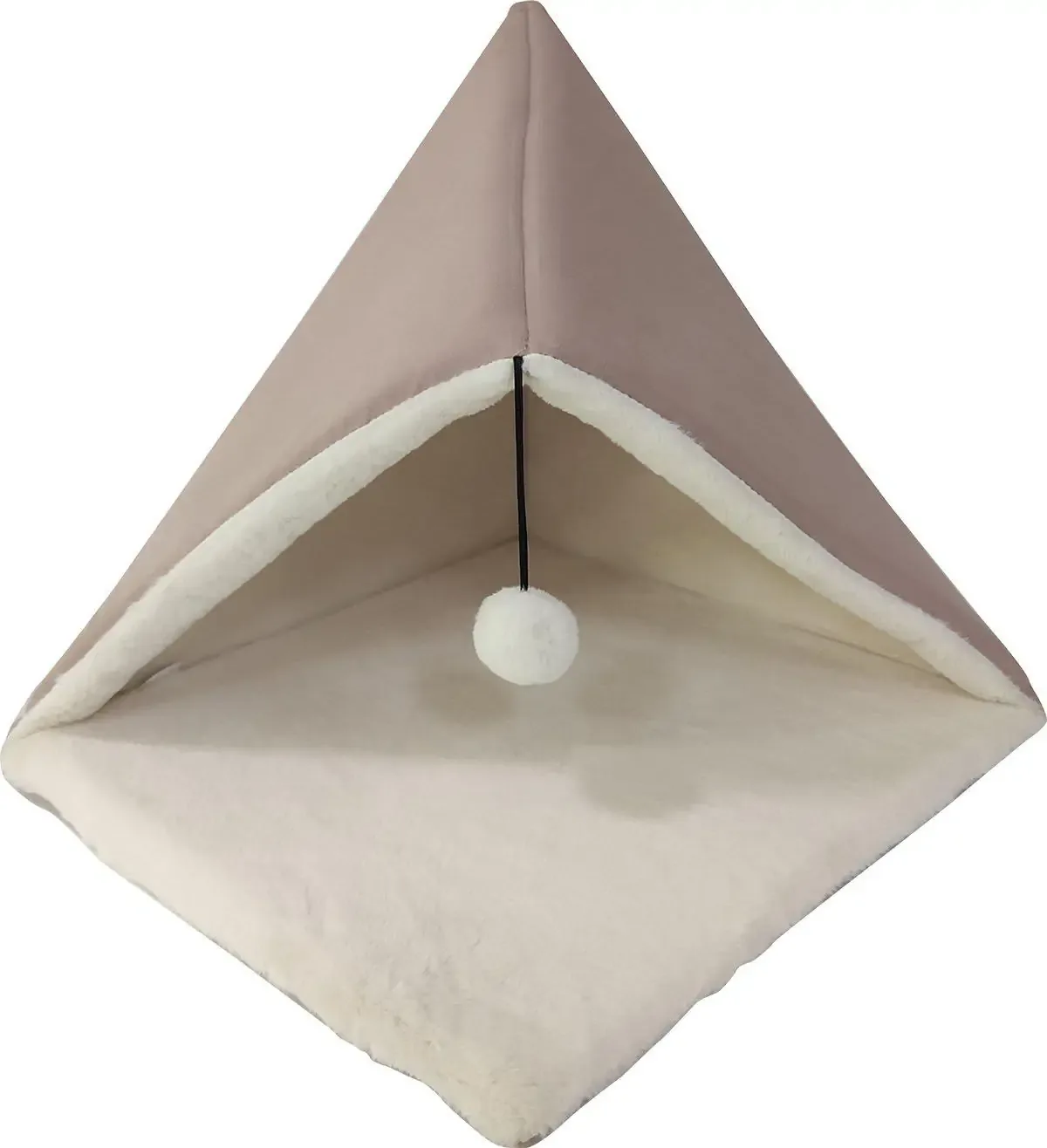 Kattigloo 60x60x42 cm Vikbar Kattbädd 2i1