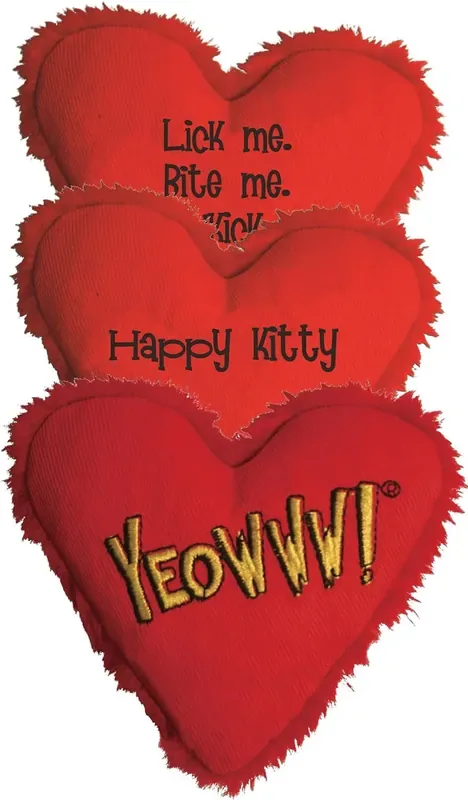 Kattleksak Hjärta med Kattmynta – Catnip Heart Köp online
