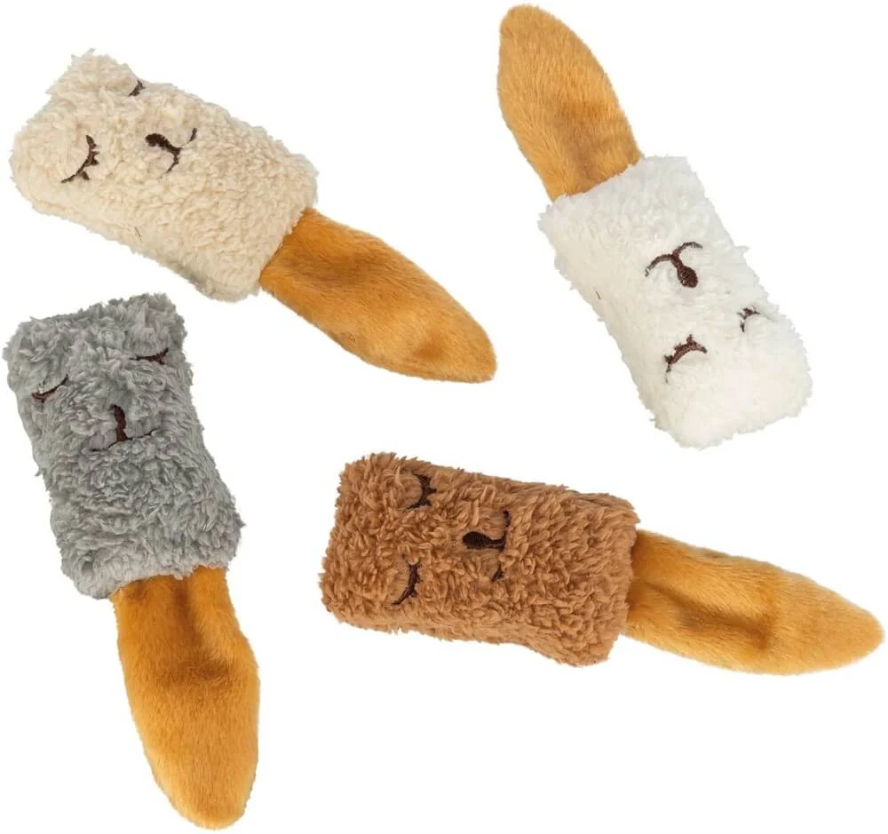 Kattleksak Sleeping i Plysch 17cm Mix