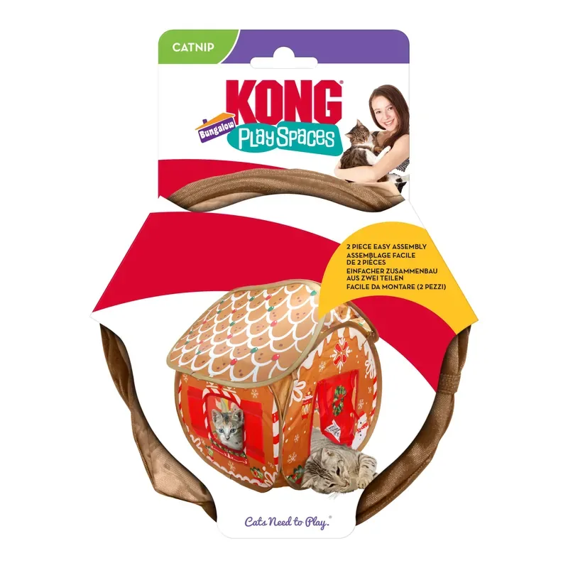Kattleksak Spaces Bungalow Gingerbread Brun Rabatter