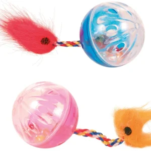 Kattleksak Svansboll 2st