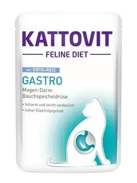 Kattovit Gastro Anka & Ris för Katter 24 x 85 g Beställ nu