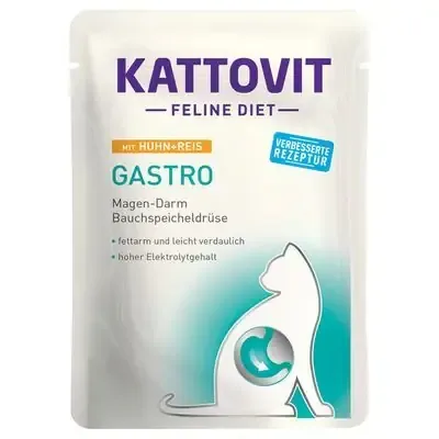 Kattovit Gastro Kyckling & Ris för Katter 85 g Extra rabatt