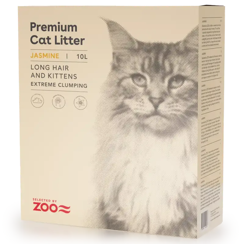 Kattsand Jasmin Long Hair & Kitten 10 L Trygg betalning