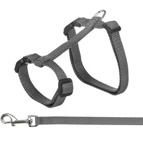 Kattsele + Koppel Nylon XL