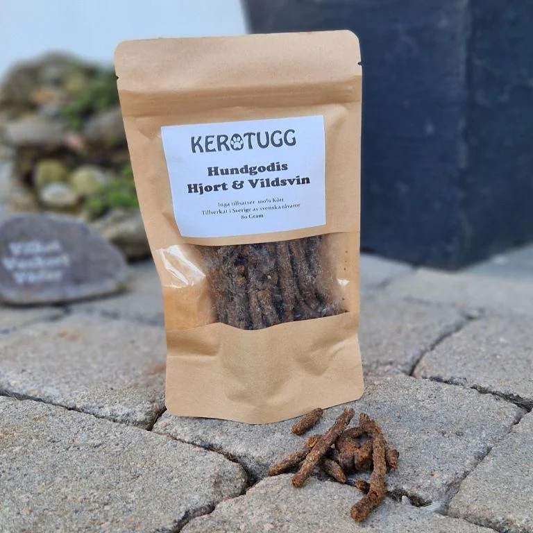 Kerotugg hundgodis hjort & vildsvin – 80g - Image 2