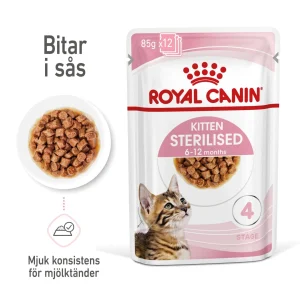 Kitten Sterilised Gravy V氓tfoder f枚r kattunge
