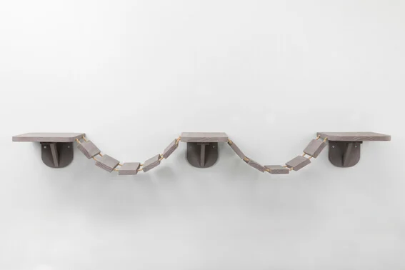 Klättervägg för Väggmontage 150 x 30cm Taupe