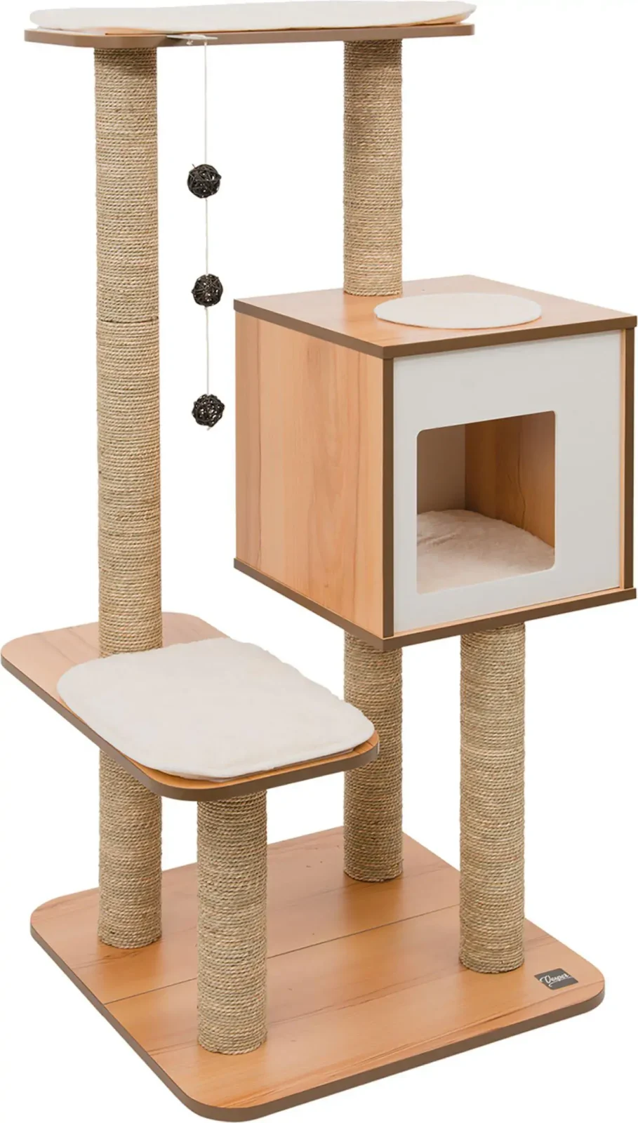 Klösmöbel Vesper High Base 56x56x121.5cm Valnöt