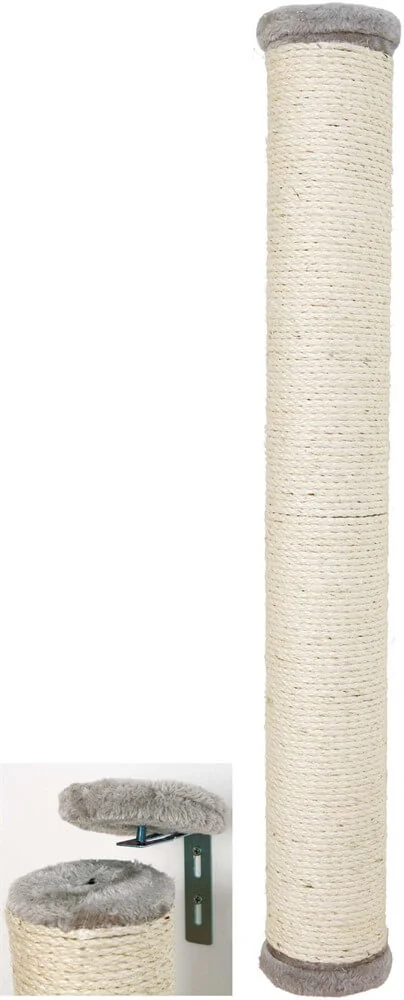 Klösrulle för Väggmontage ø 11 × 80 cm Grå