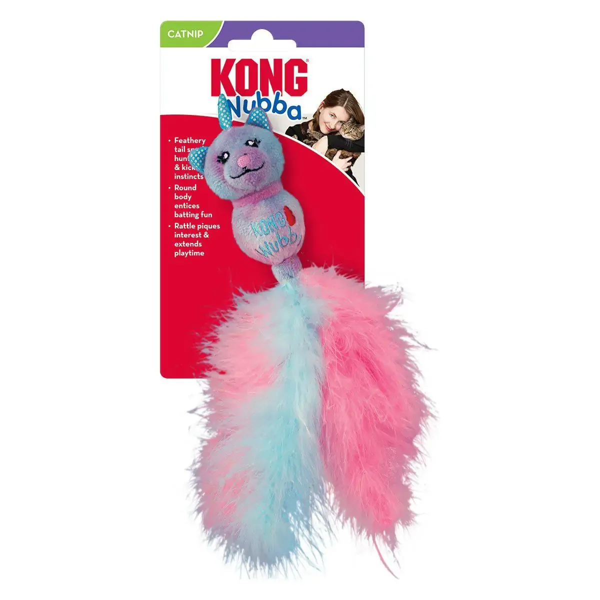 Kong Cat Wubba Caticorn 23×4,5×4,5cm