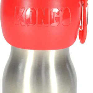 Kong H2O Rostfri Vattenflaska 280ml Röd
