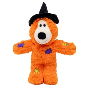 KONG Halloween26 Wild Knots Bear Witch Orange 17 cm | Arken Zoo