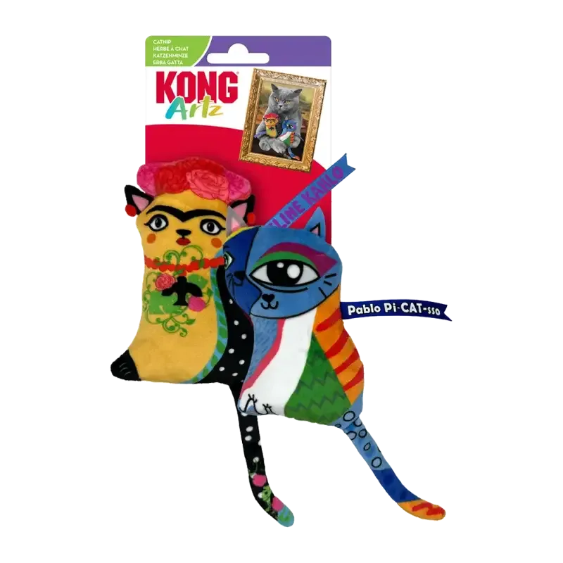 Kong Katt Artz Kahlo / Picasso – 2 Pack
