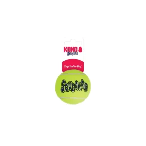 KONG Leksak SqueakAir Ball Gul M