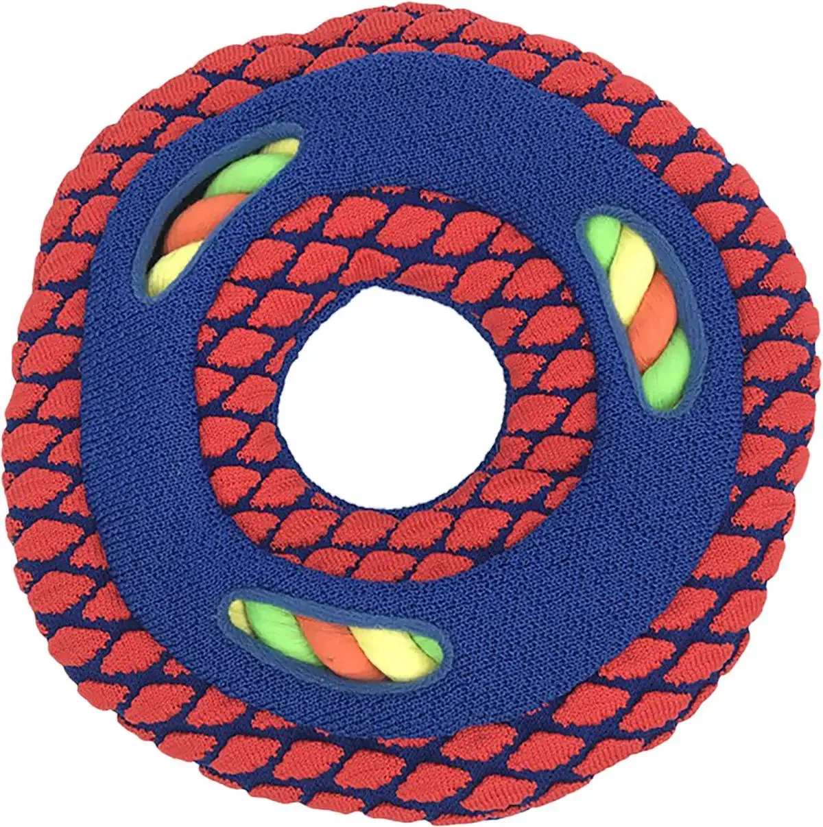 Kong Sneakerz Sportdisc med rep M 19×3.5cm
