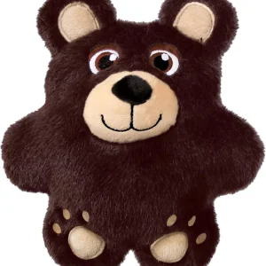 Kong Snuzzles Bear M 21.5×21.5x9cm