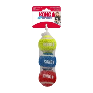 Kong Sport Softies Ball M 3 – Pack Mix Ö – 6,5 CM