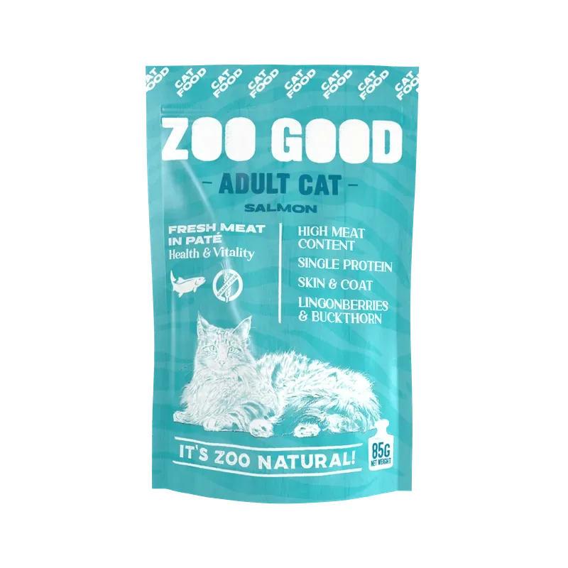 Köp nu Cat Adult Salmon 85g Pouch