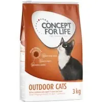 Köp nu Ekonomipack Concept for Life – Outdoor Cats (3 x 3 kg)