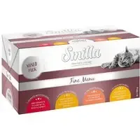 Köp nu Ekonomipack Smilla Fine Menu Exquisite Filling 24 x 100 g – Mixpack (4 sorter)