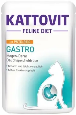 Köp nu Kattovit Gastro Kalkon & Ris för Katter 85 g