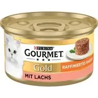 Köp online Ekonomipack Gourmet Gold Raffinerad Ragout 48 x 85 g – Lax