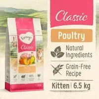 Köp online Feringa Kitten Classic fjäderfä – Nytt 6,5 kg