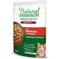 Köp online Natural Trainer Straccetti Adult strimlor i sås 22 x 85 g – Nötkött