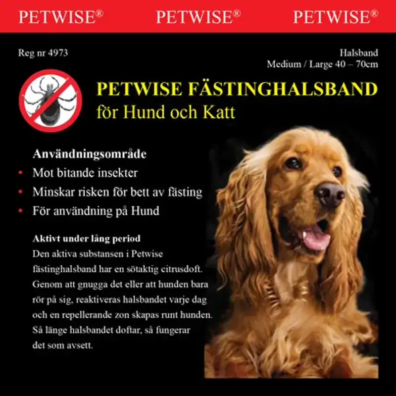 Köp online Petwise Fästinghalsband För Hund Medium/Large 40-70cm