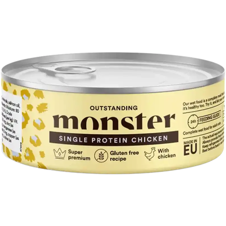 Kundfavorit Cat Adult Single Chicken Burk 100 g