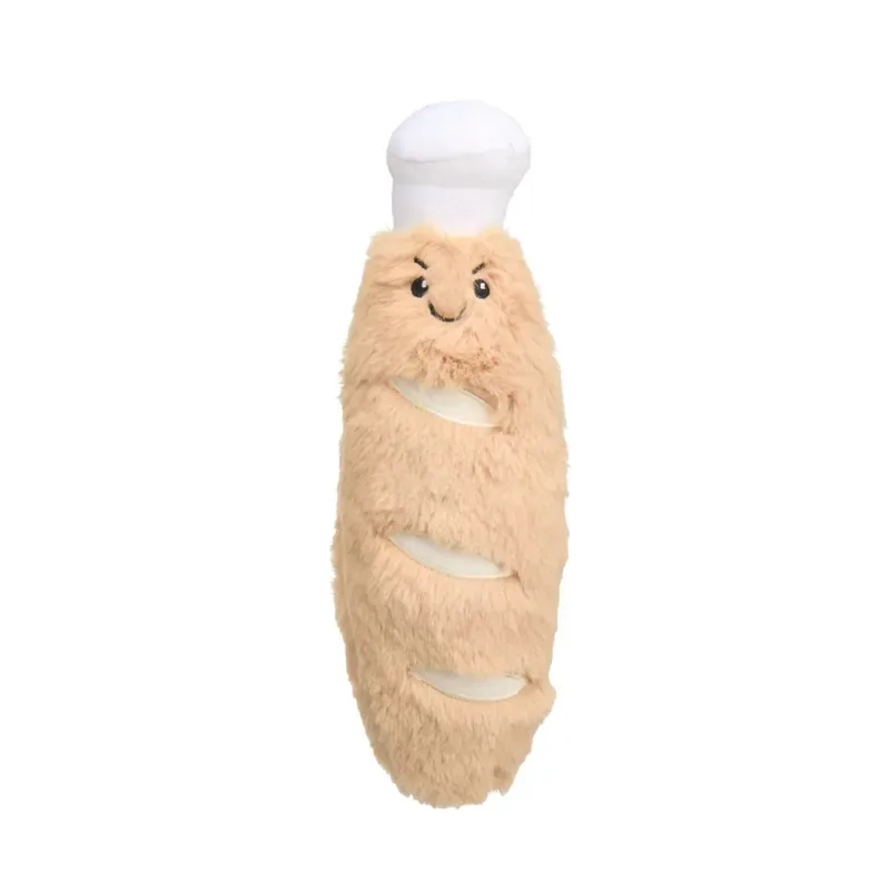 Kundfavorit Little&Bigger Breakfast Club Baguette Mjuk Kattleksak 30 cm