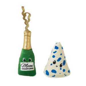 Kundfavorit Quirky Kitty Ost & Vin Kattleksaker 2-pack