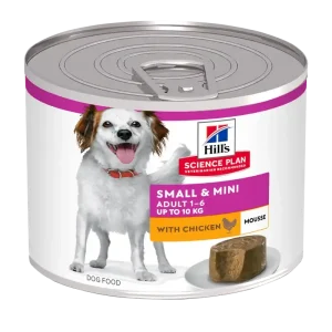 Kundfavorit Small & Mini Adult Mousse Hundfoder med Kyckling – 12 x 200 g
