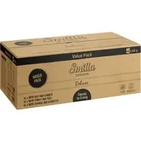 Kundfavorit Smilla Deluxe Pouch Chunks i sås med grönsaker – Ekonomipack 96 x 85 g