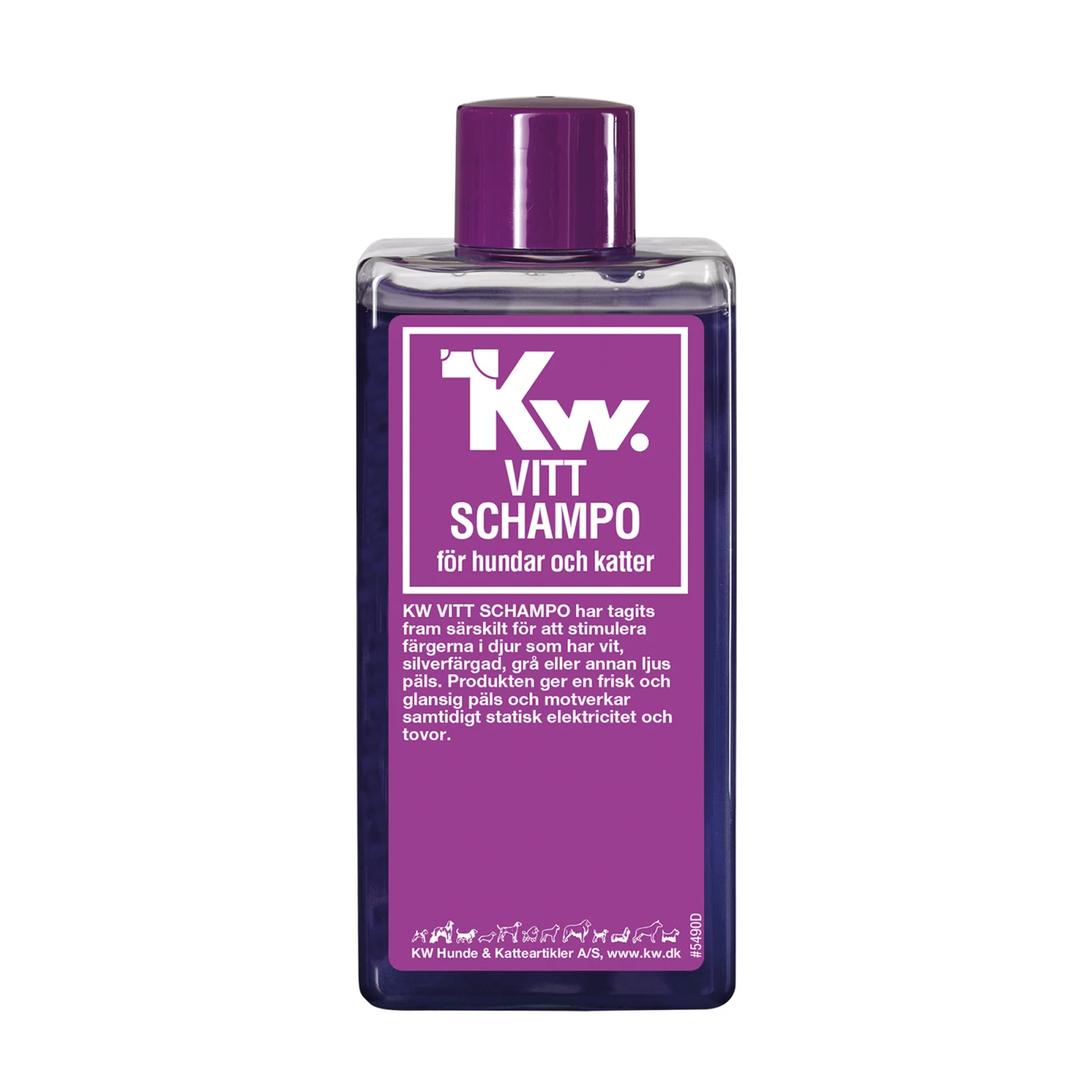 KW Vitt Schampo 200ml
