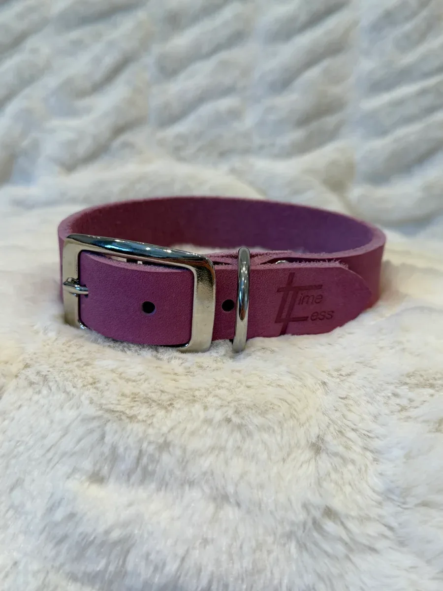 Läder halsband (45)