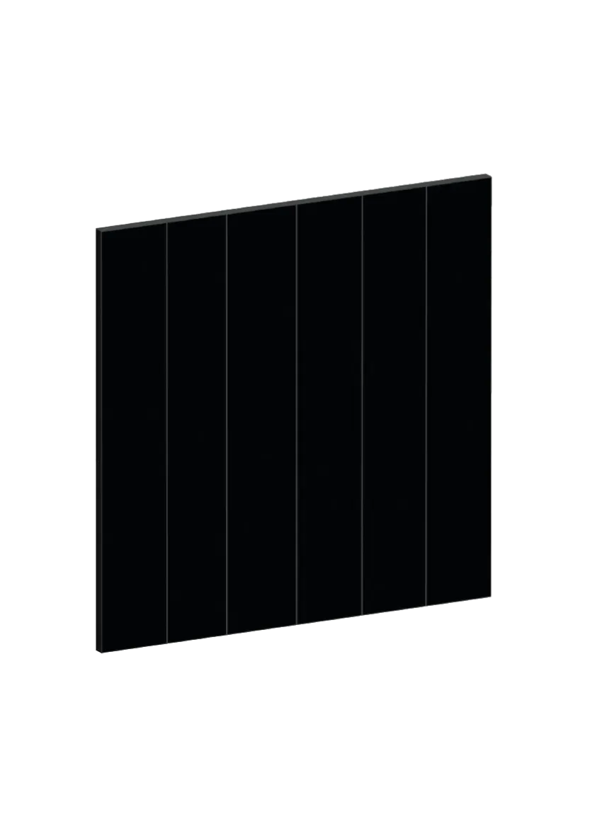 Lådfront i målad ek – 60×60 cm