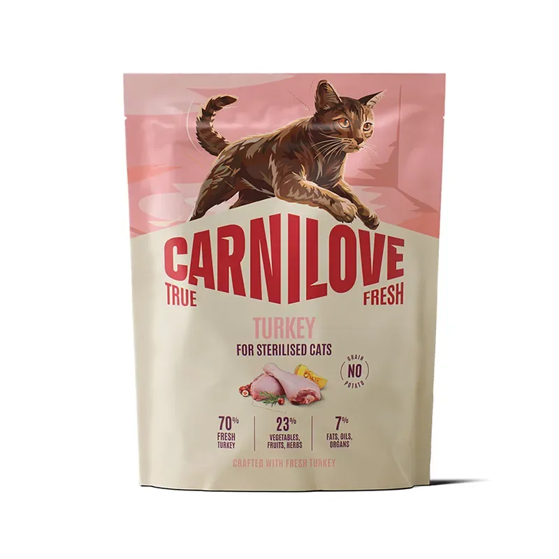 Lägg i varukorgen Carnilove True Fresh Cat Adult Sterilised Turkey Torrfoder till Katt