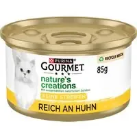 Lägg i varukorgen Ekonomipack Gourmet Nature‘s Creations 24 x 85 g – Kyckling med spenat & tomat