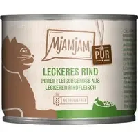 Lägg i varukorgen Ekonomipack MjAMjAM Pure Meat Pleasure 24 x 200 g – Utsökt nötkött