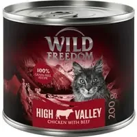 Lägg i varukorgen Ekonomipack Wild Freedom Adult 12 x 200 g – Farmlands – nötkött & kyckling