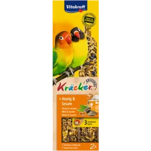 Lägg i varukorgen Kräcker Dvärgpapegoja Honung & Sesam 2pack