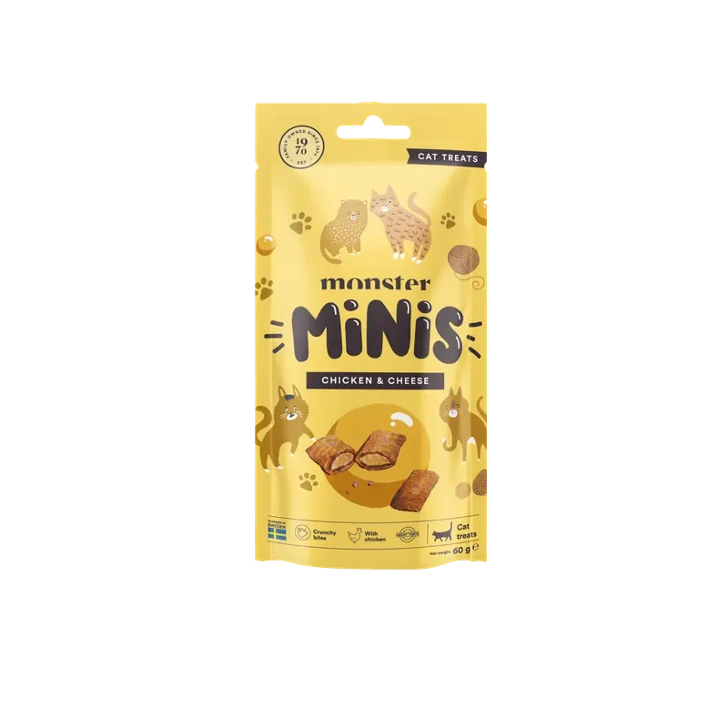 Lägg i varukorgen Minis treats Chicken & Cheese 60 g