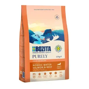Lägg i varukorgen Purely Adult Small Salmon & Beef Hundfoder – 2,5 kg