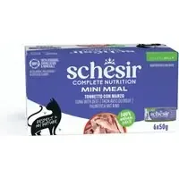 Lägg i varukorgen Schesir Complete Nutrition filé i gelé 6 x 50 g – Tonfisk med nötkött