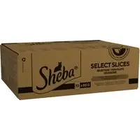 Lägg i varukorgen Sheba-påsar 72 x 85 g – Urval i sås fjäderfä variation