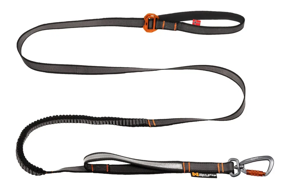 Lägg i varukorgen Touring Bungee Hundkoppel Svart 23mm