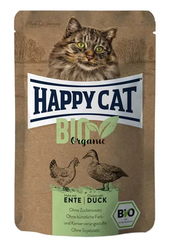 Lågt pris Bio Organic Kyckling & Anka, våtfoder katt – 12 st x 85 g